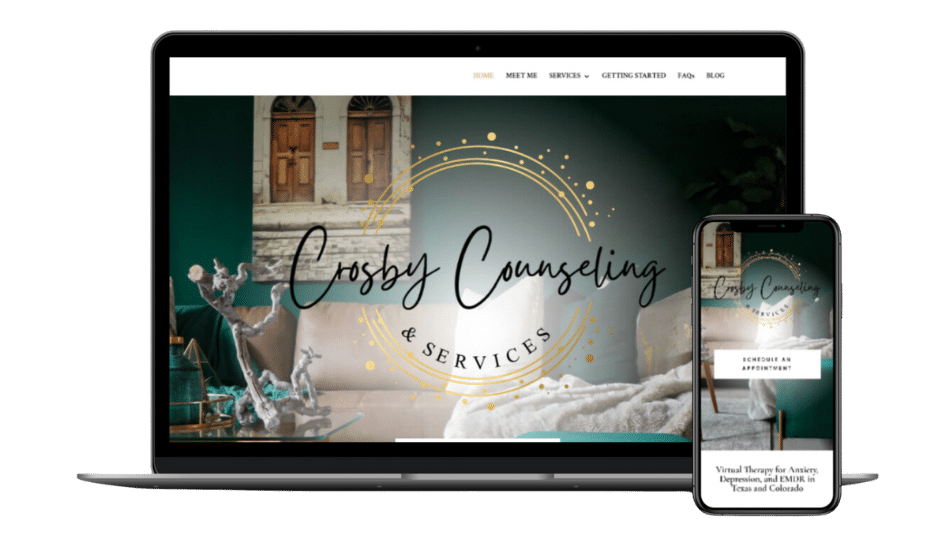 Crosby Counseling Mockup