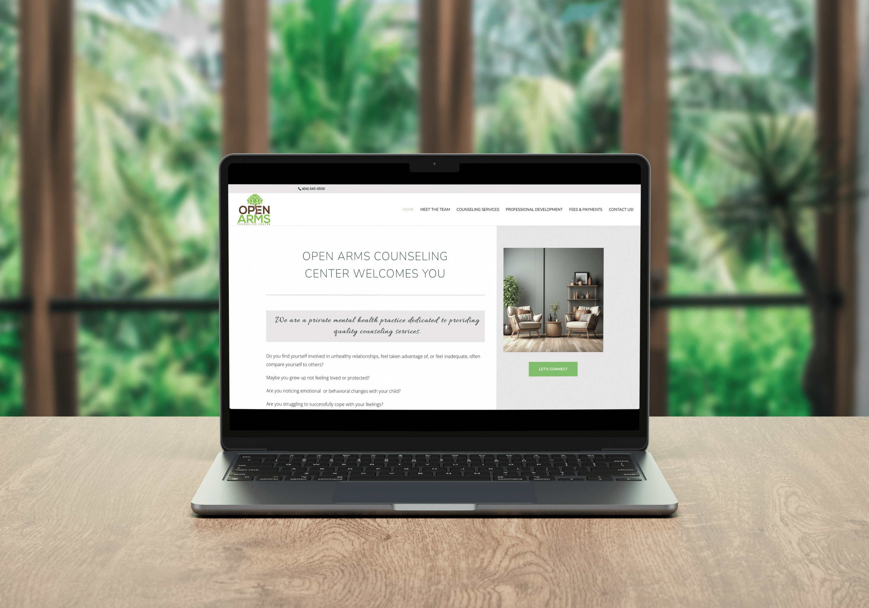 Open Arms website